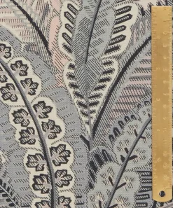 Liberty Interiors Furnishing Fabrics^Persian Voyage Landsdowne Linen in Pewter
