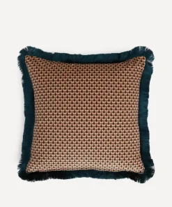 Liberty Cushions|Living Room^Pewter Poppy Velvet Cushion