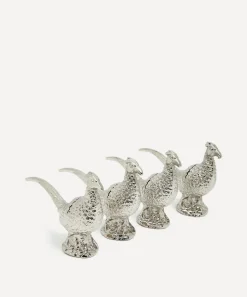 Culinary Concepts Tableware^Pheasant Place Card Holder Set of Four