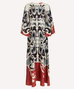 La DoubleJ Dresses^Phoenix Placée Ivory Sorella Long Silk Dress