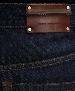 Dries Van Noten Trousers^Pine Straight-Cut Denim Jeans