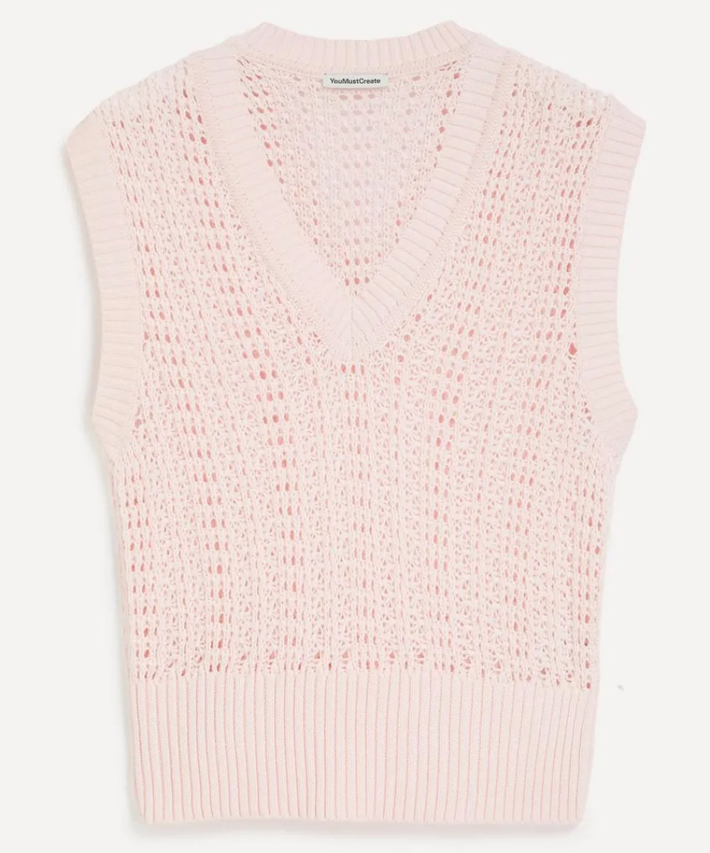 YMC Tops^Pink Heidi Vest