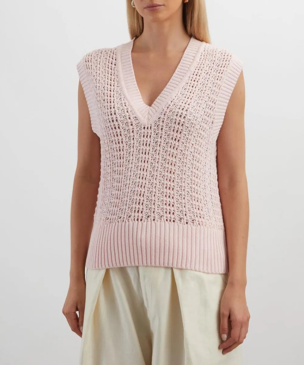 YMC Tops^Pink Heidi Vest