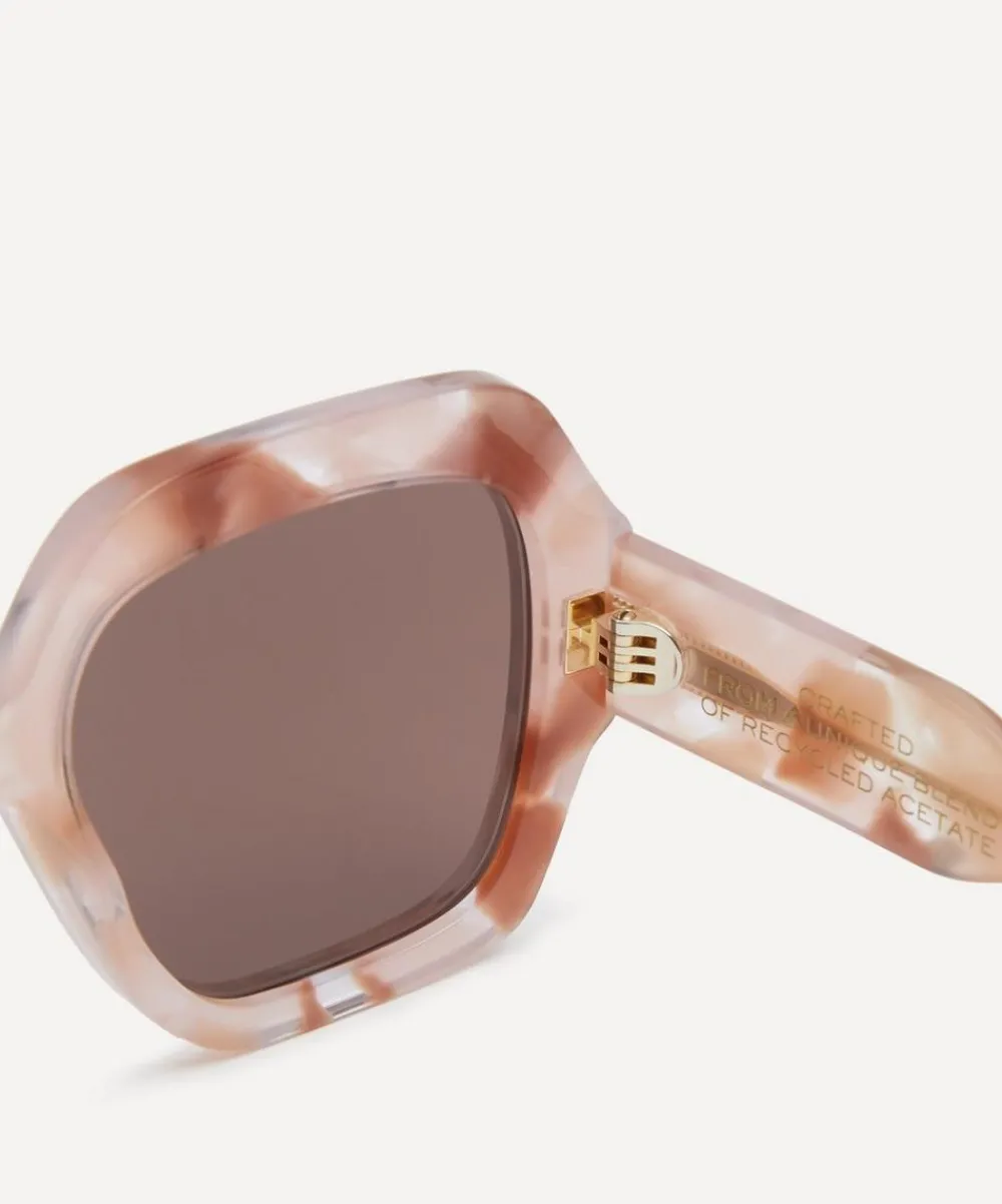 Chloé Sunglasses & Glasses^Pink Rectangular Sunglasses