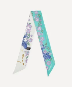 Liberty Scarves^Pisces 5X88 Ribbonette Silk Scarf