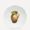 Astier de Villatte Tableware^Pitcher Plate