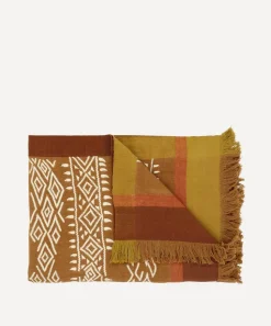 Caravane Throws|Bedroom^Plaid Dhara Blanket