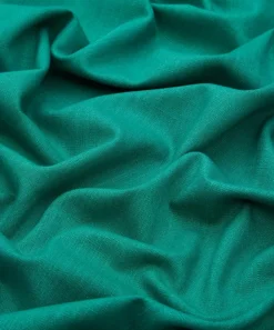 Liberty Interiors Furnishing Fabrics^Plain Lustre Linen in Jade