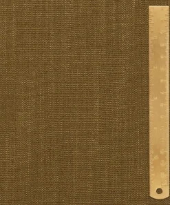 Liberty Interiors Furnishing Fabrics^Plain Lustre Linen in Tobacco