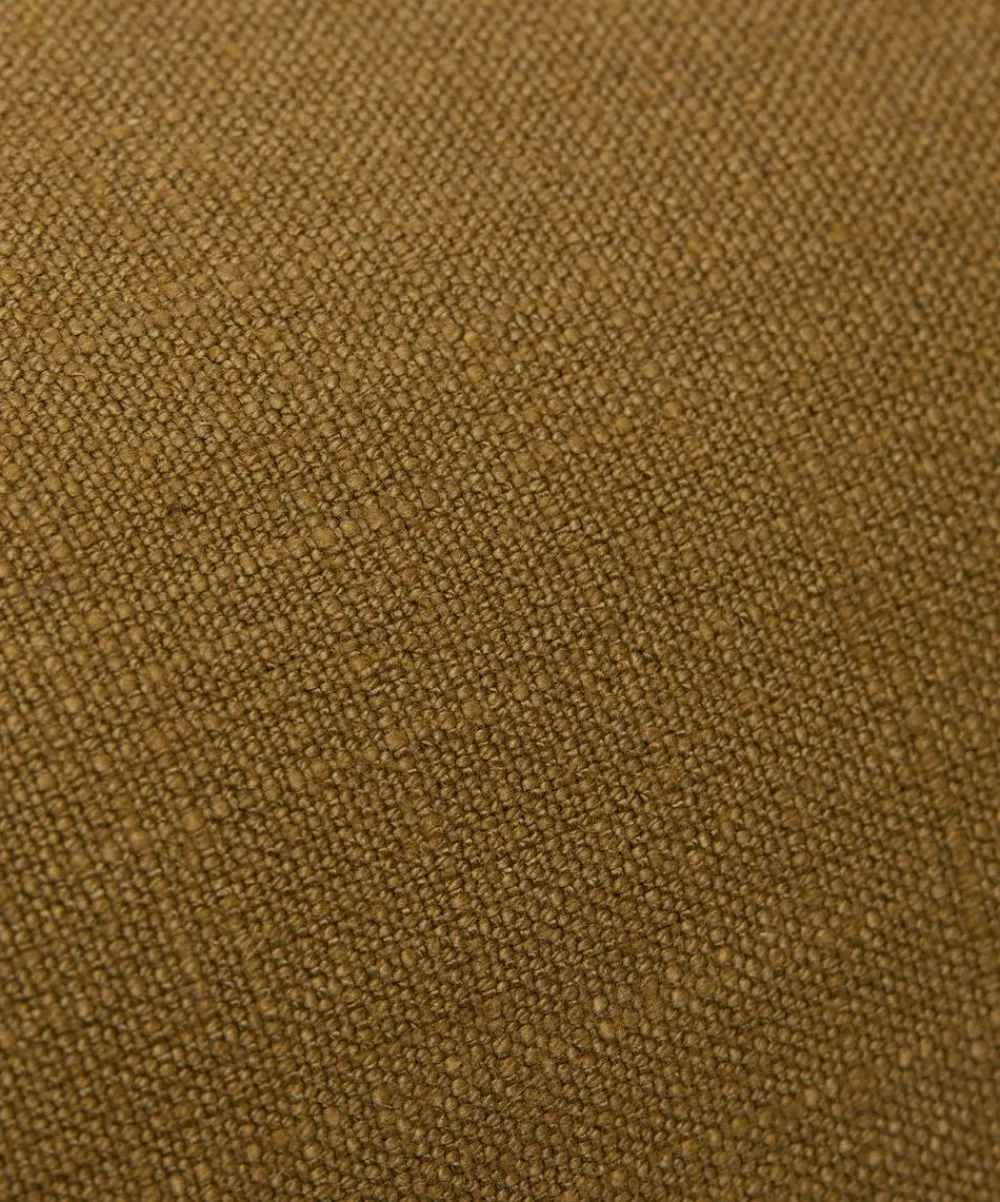 Liberty Interiors Furnishing Fabrics^Plain Lustre Linen in Tobacco