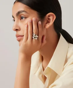 JENNY BIRD Rings|Rings^Platinum-Plated Sées Ring