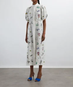 ALÉMAIS Dresses^Play Embroidered Shirt Dress