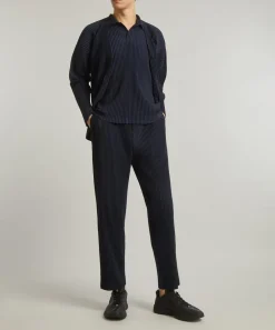 Homme Plisse Issey Miyake Tops^Pleated Polo Shirt