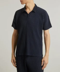 Homme Plisse Issey Miyake Tops^Pleated Polo Shirt