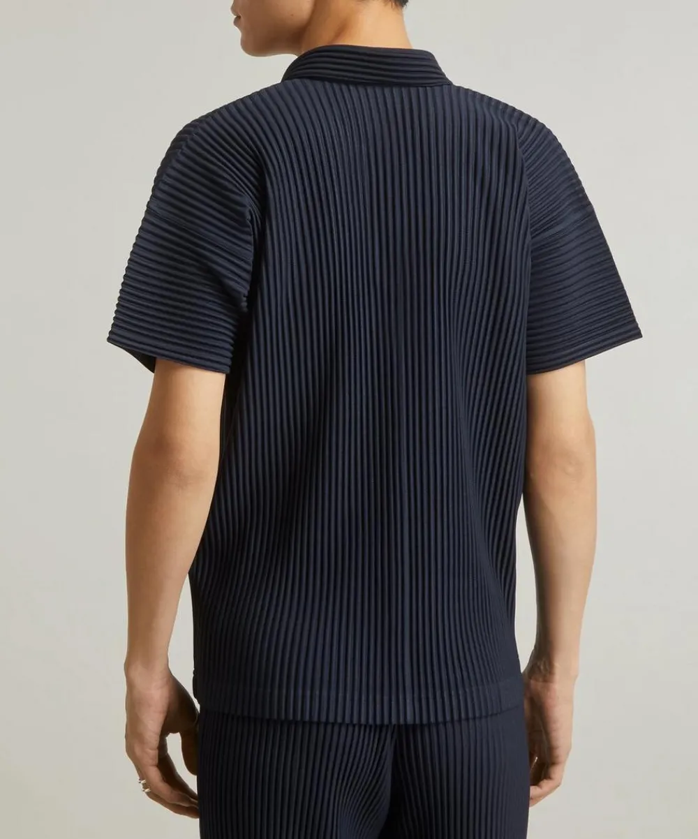 Homme Plisse Issey Miyake Tops^Pleated Polo Shirt