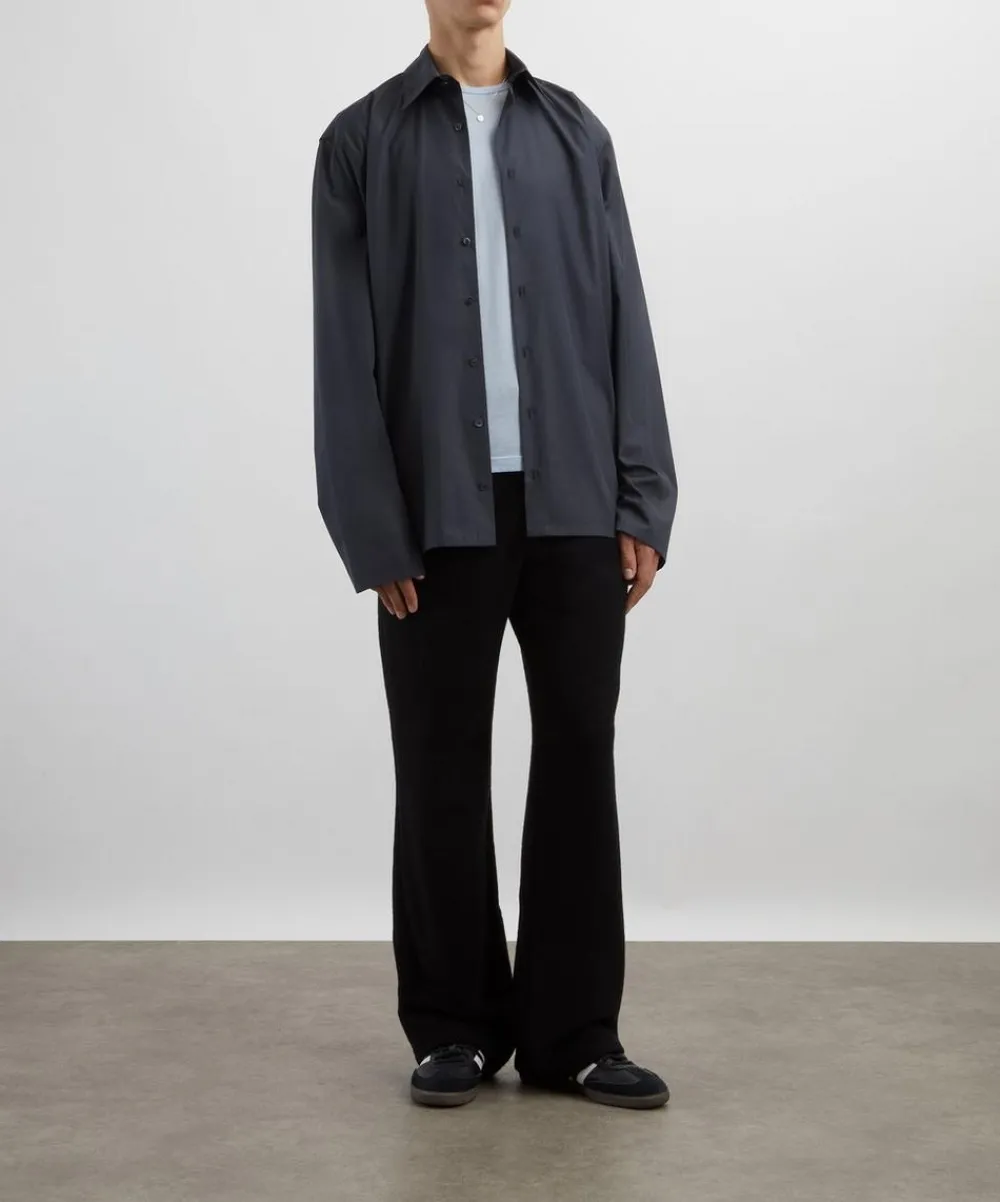 Rier Shirts^Plombe Cotton Poplin Shirt