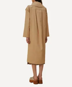 FARM Rio Coats & Jackets^Pockets Over Nude Trench Coat