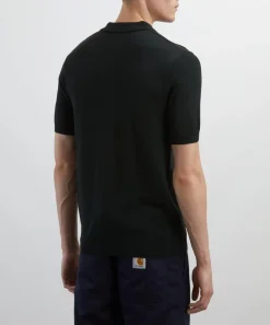 Fred Perry Shirts^Pointelle Panel Knitted Shirt