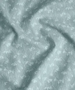 Liberty Fabrics Cotton For Quilting^Polar Grey Snowdrop Spot Lasenby Quilting Cotton
