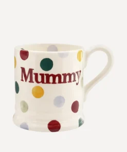Emma Bridgewater Mugs^Polka Dot Mummy Half-Pint Mug