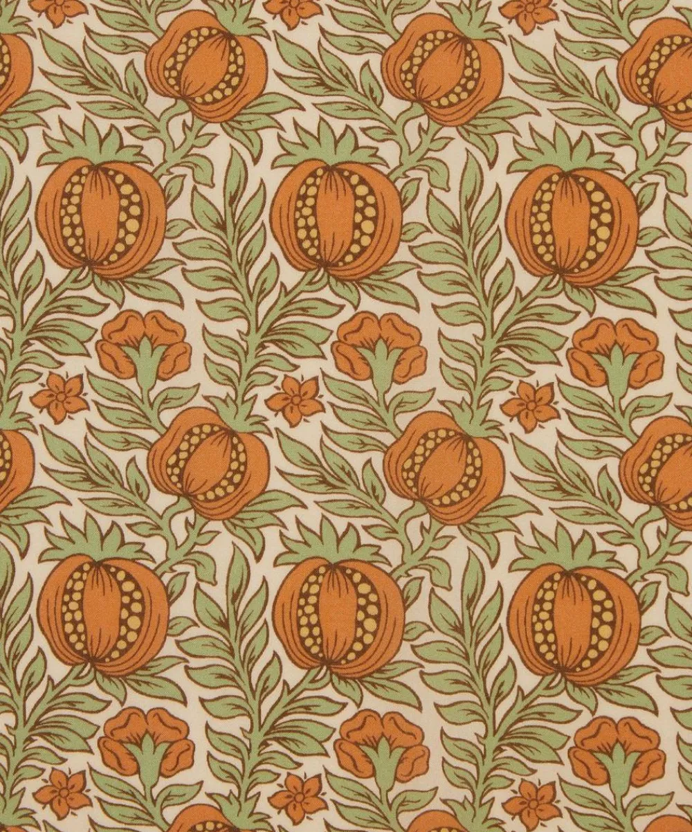 Liberty Fabrics Tana Lawn™ Cotton^Pomegranate Leaf Tana Lawn™ Cotton