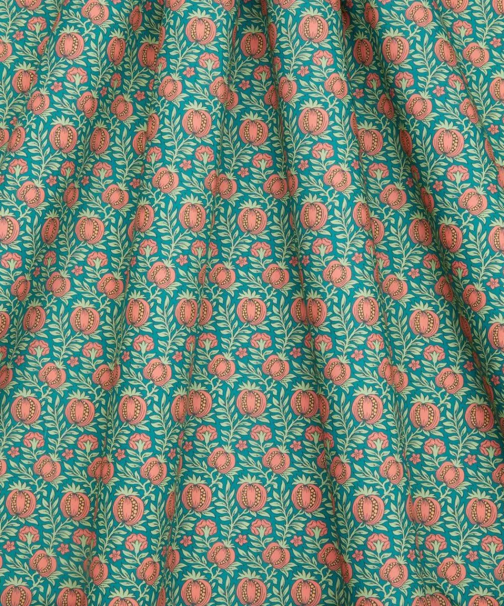 Liberty Fabrics Tana Lawn™ Cotton^Pomegranate Leaf Tana Lawn™ Cotton