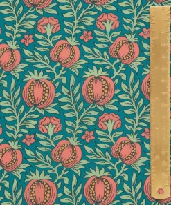 Liberty Fabrics Tana Lawn™ Cotton^Pomegranate Leaf Tana Lawn™ Cotton