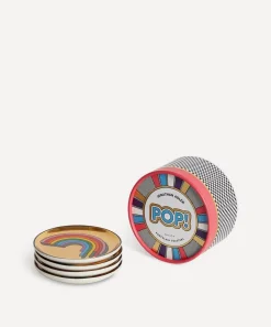 Jonathan Adler Tableware|Living Room^Pop Coasters Set of Four