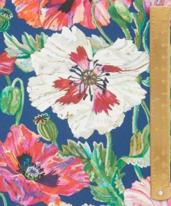 Liberty Fabrics Monument Twill|Classic Silks^Poppy Amelie Silk Twill