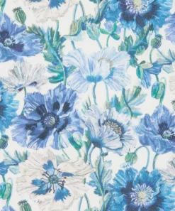 Liberty Fabrics Classic Tana Lawn|Tana Lawn™ Cotton^Poppy Amelie Tana Lawn™ Cotton