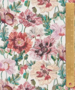 Liberty Fabrics Classic Tana Lawn|Tana Lawn™ Cotton^Poppy Amelie Tana Lawn™ Cotton