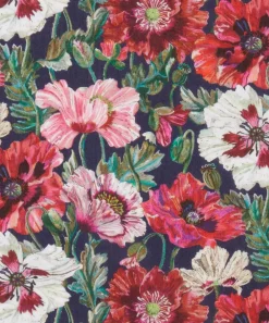 Liberty Fabrics Classic Tana Lawn|Tana Lawn™ Cotton^Poppy Amelie Tana Lawn™ Cotton