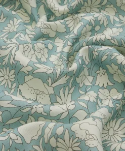 Liberty Interiors Furnishing Fabrics^Poppy Meadow Landsdowne Linen in Lichen
