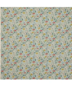 Liberty Interiors Furnishing Fabrics^Poppy Meadowfield Cotton in Lichen