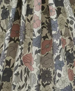 Liberty Interiors Furnishing Fabrics^Poppy Meadowfield Cotton Sateen in Pewter