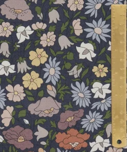 Liberty Interiors Furnishing Fabrics^Poppy Meadowfield Cotton in Dragonfly