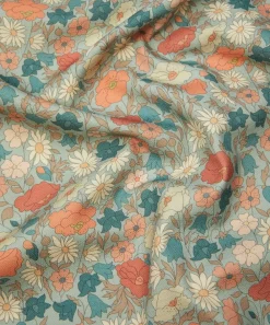Liberty Interiors Furnishing Fabrics^Poppy Meadowfield Cotton in Bullfinch