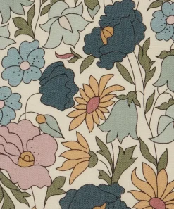Liberty Interiors Furnishing Fabrics^Poppy Meadowfield Landsdowne Linen in Lichen