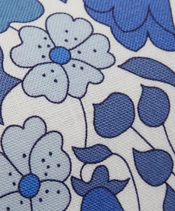 Liberty Interiors Furnishing Fabrics^Poppy Meadowfield Landsdowne Linen in Lapis