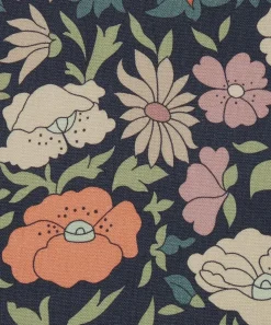 Liberty Interiors Furnishing Fabrics^Poppy Meadowfield Landsdowne Linen in Pewter
