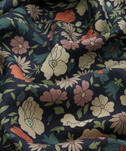 Liberty Interiors Furnishing Fabrics^Poppy Meadowfield Landsdowne Linen in Pewter