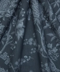 Liberty Interiors Furnishing Fabrics^Porcelain Flower in Ink