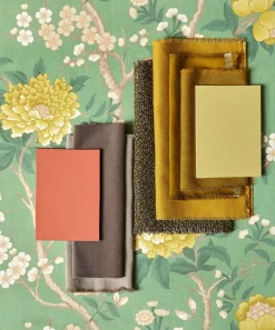 Liberty Interiors Wallpaper|Wallpaper^Porcelain Trail in Jade