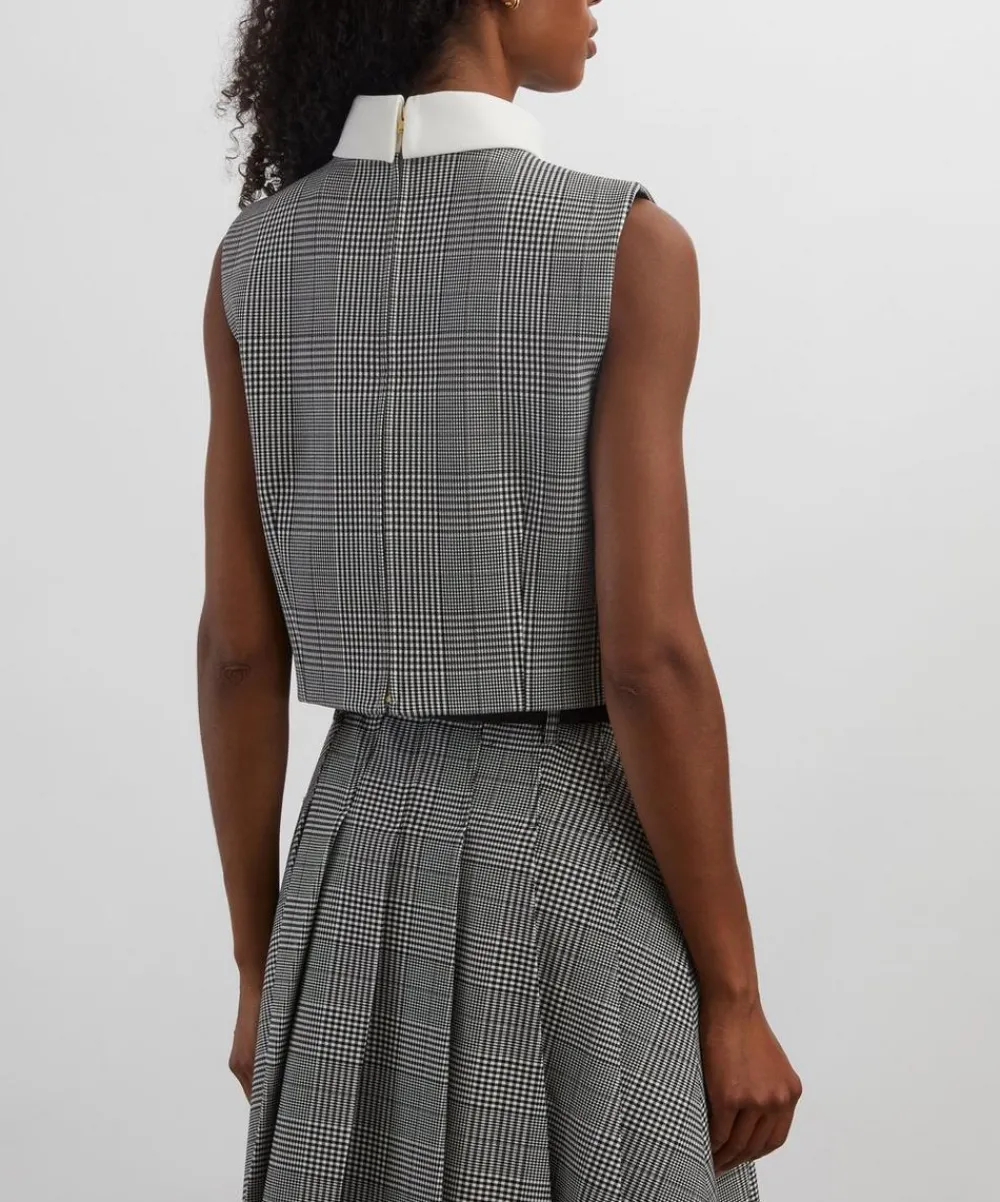 Self-Portrait Tops^Prince of Wales Check Top