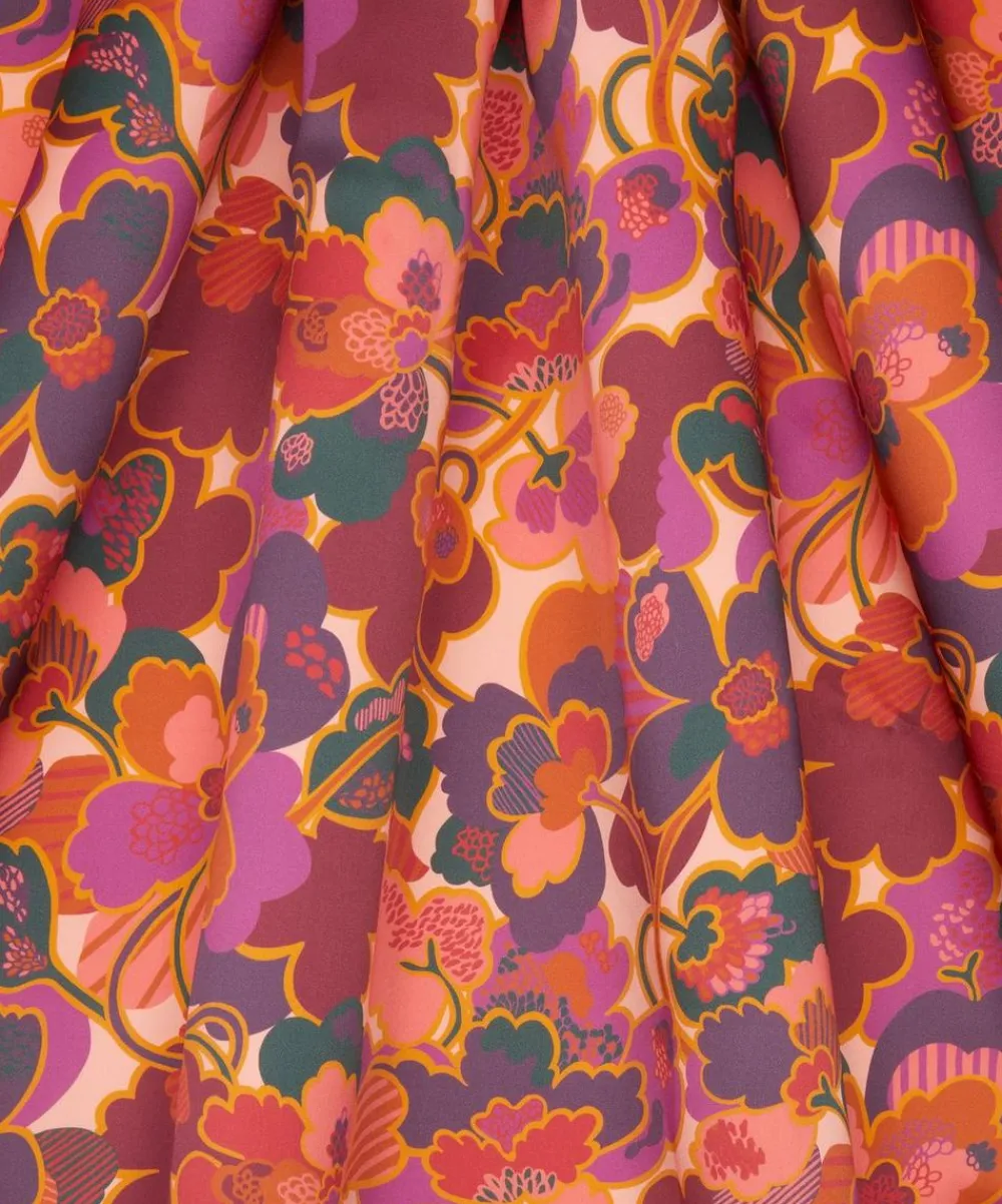 Liberty Fabrics Silk Satin^Prospect Avenue Silk Satin