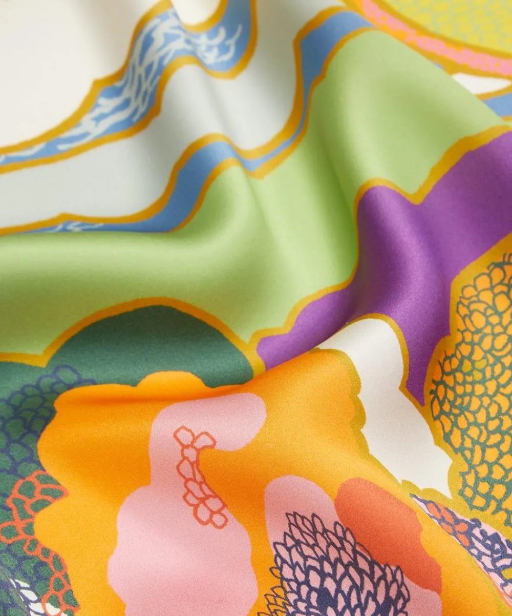 Liberty Fabrics Monument Twill|Classic Silks^Prospect Place Silk Twill