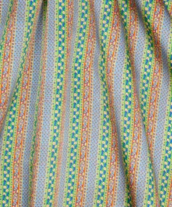 Liberty Fabrics Silk Satin^Prospect Stripe Silk Satin