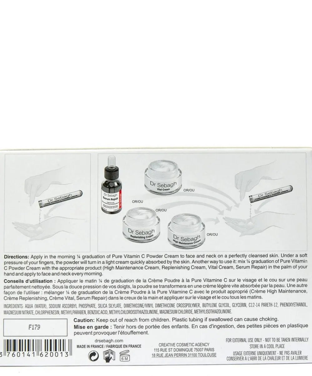 Dr Sebagh Skin Concern|Moisturisers^Pure Vitamin C Powder Cream 5x 1.95G