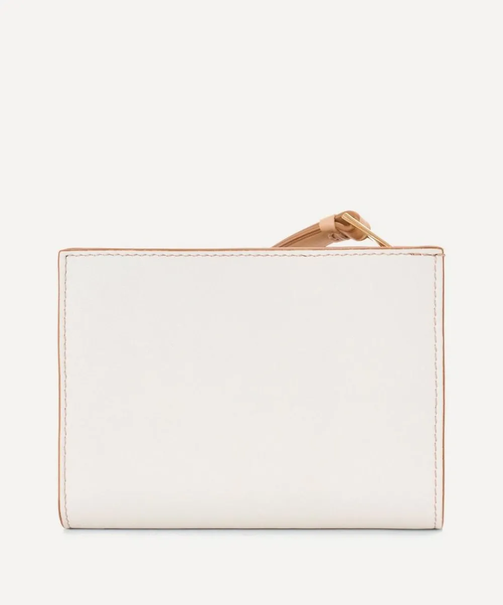 Loewe Travel Accessories^Puzzle Compact Ghost Leather Wallet