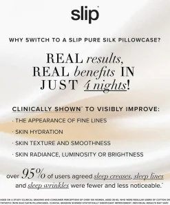 Slip Wellness^Queen Silk Pillowcase